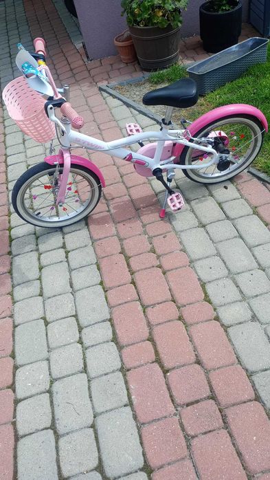 Rowerek BTWIN dla dziewczynki 16 koła