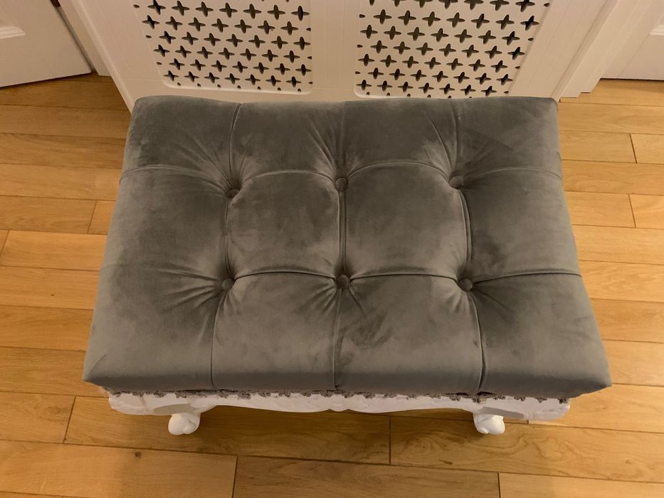 Podnóżek pufa pikowana