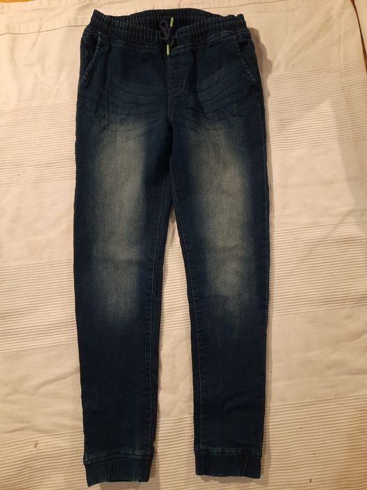 Joggery jeansowe r.176