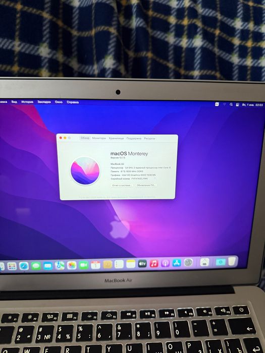 MacBook Air 13 2017 i5 8/128