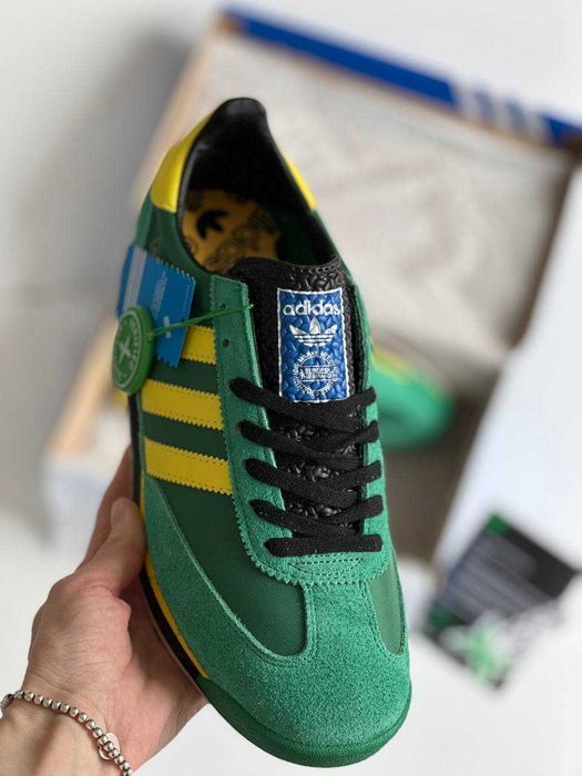 Мужские кроссовки Adidas SL '72 Green Premium. 40-45