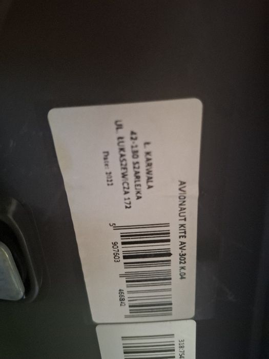 Avionat kite fotelik i isofix