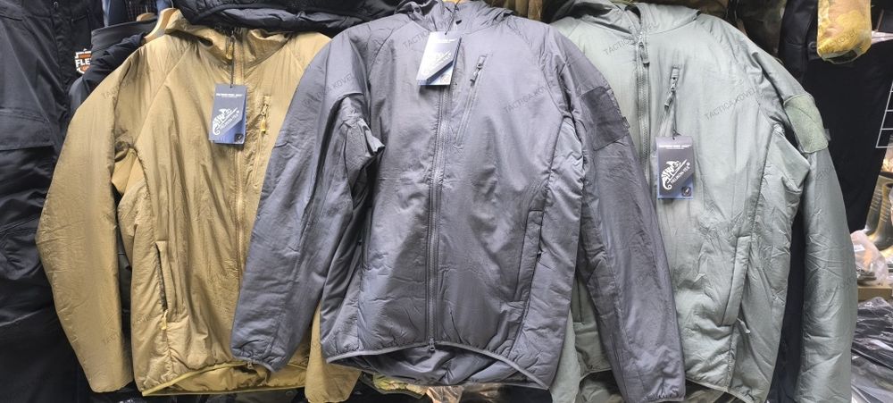 Культова Куртка Helikon-tex WOLFHOUND Hoodie Climashield Apex термо