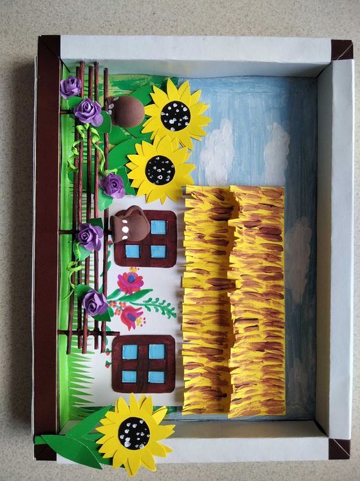 Поделки  Поробки, малюнки в  садок, школу, творчі завдання