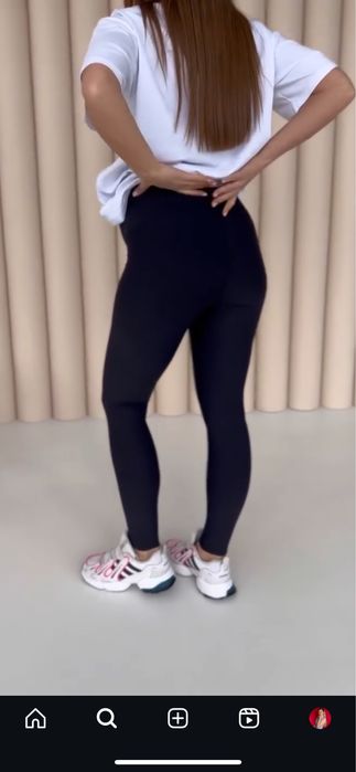 Лосини в рубчик для вагітних