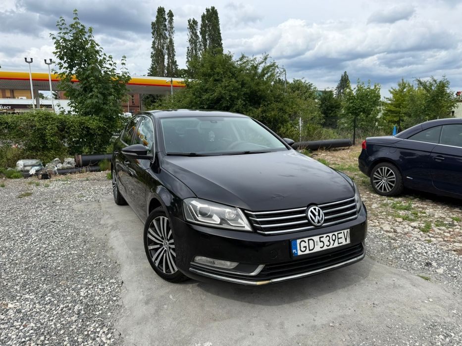 VW Passat B7 2.0 TDI 170 KM 2012 Sedan DSG Bi-Xenon LED Bogate Wyposażenie