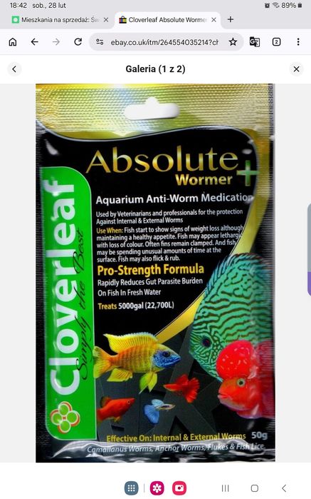 Absolute wormer plus 10 gr