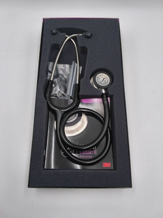 3M Littmann Classic III 5620 – stetoskop lekarski, czarny, 69 cm
