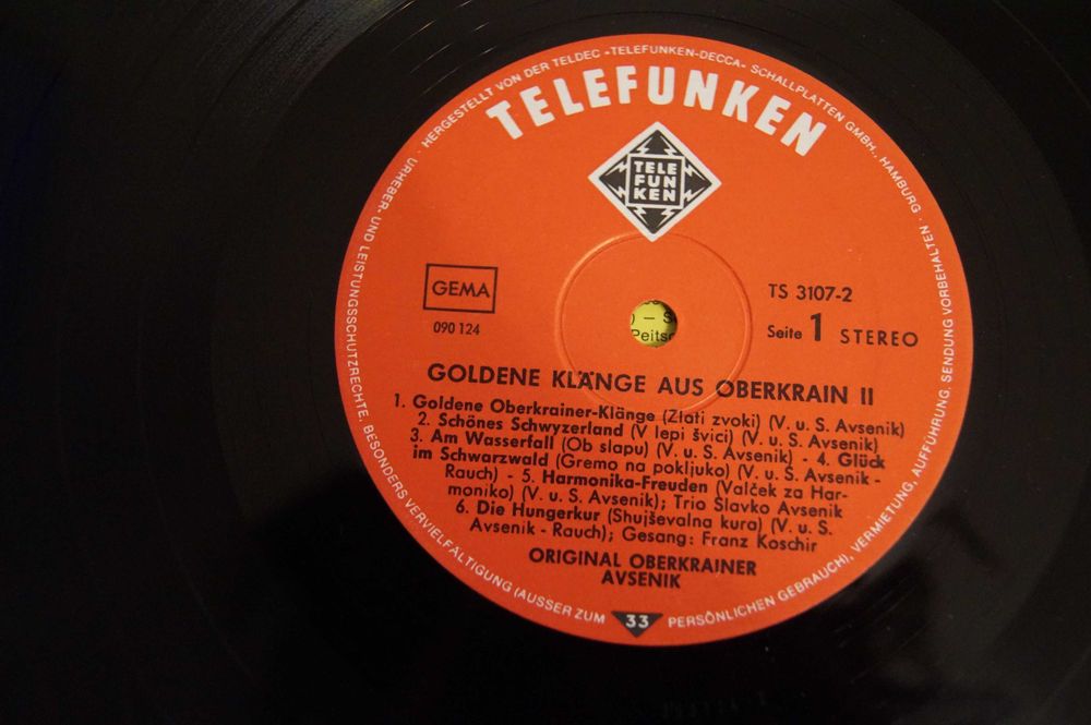 Goldene Klange aus Oberkrain winyl vinyl