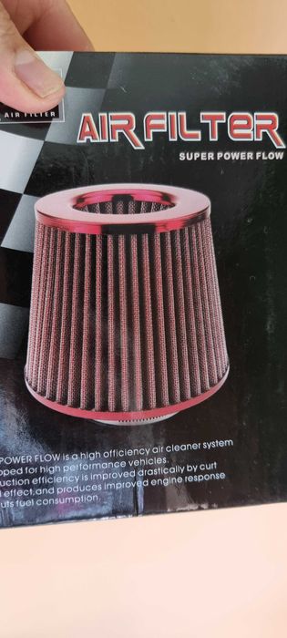 Filtro desportivo cónico