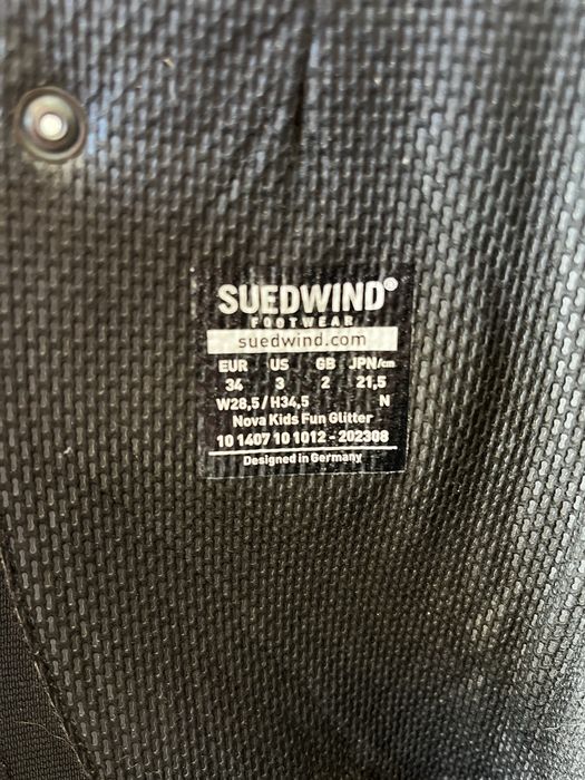 Buty jeździeckie oficerki Suedwind 34 dziecięce skóra 21 cm
