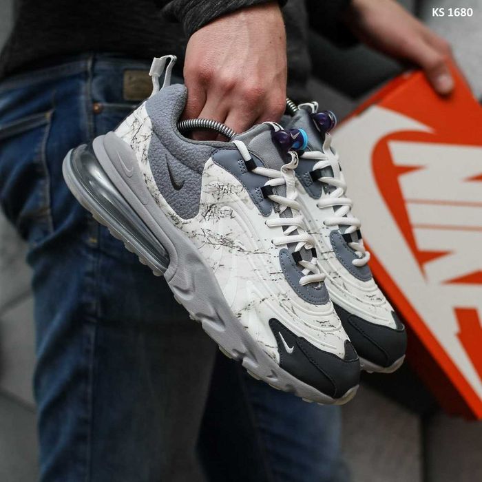 Мужские кроссовки Travis Scott X Nike Air Max 270 React 'KS' 40-45