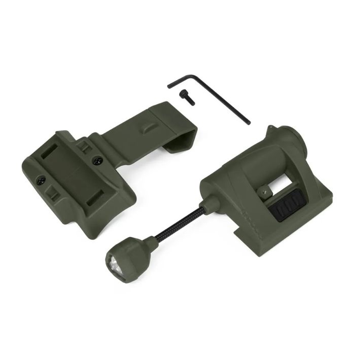 Ліхтар на шолом олива