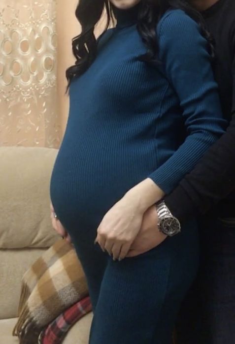 Колготки для вагітних беременных чорні 40 den розмір 2