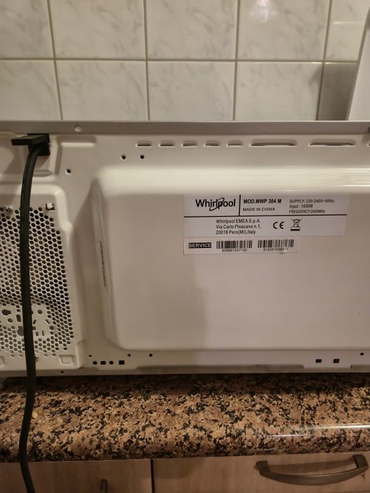 Mikrofalówka Whirlpool MWP 304 M Grill z gwarancją 5 lat





5
pięć g