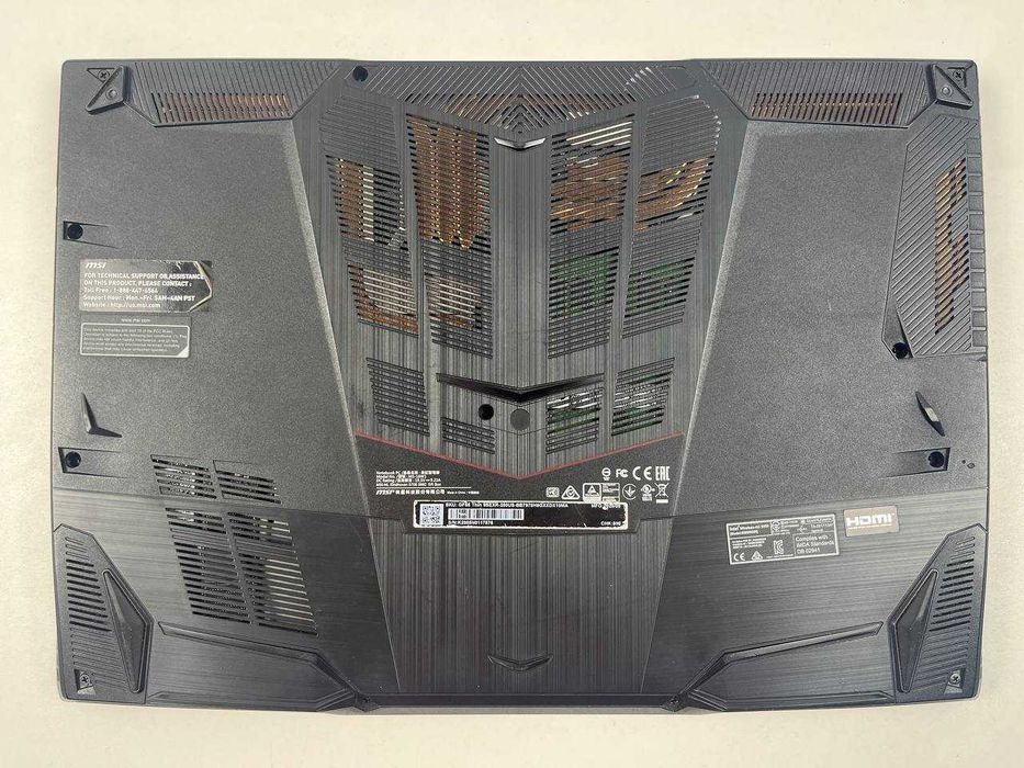 Ноутбук MSI GF65 Thin 9SEXR 120Гц i7-9750H 16GB RTX 2060 6GB 512GB M.2