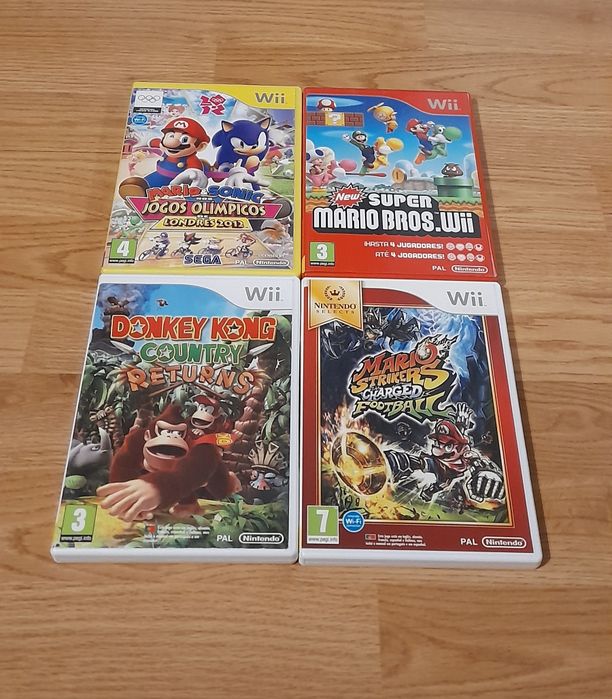 Jogos Wii Nintendo Wii/Wii U (Originais,Completos)