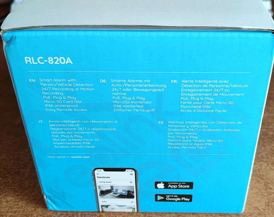 Ip камера Reolink Rlc 820a