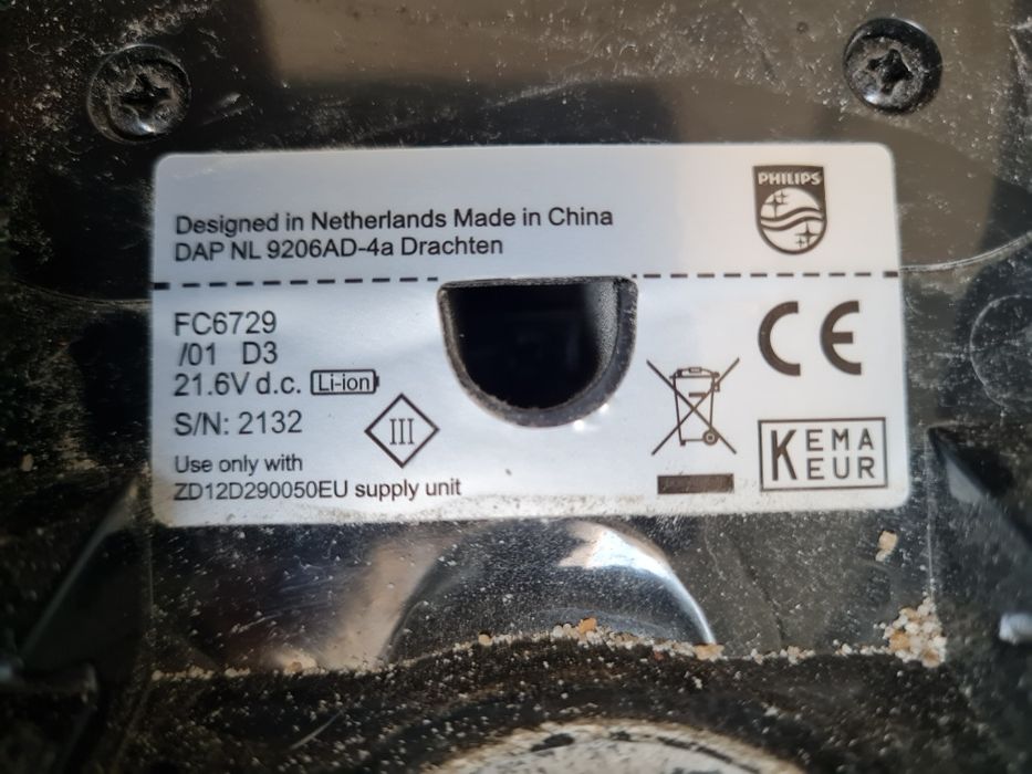 Odkurzacz pionowy Philips fc 6729 faktura vat