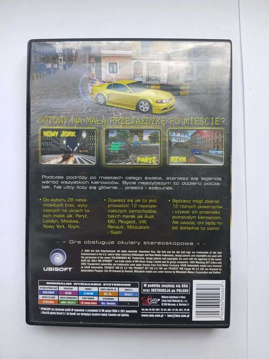 Downtown Run Polskie Wydanie Polska Wersja PL PC DVD