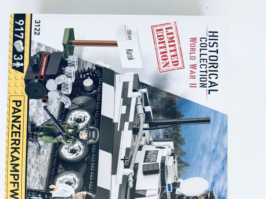 Czołg Panzerkampfwagen Vl Tiger klocki cobi 3122 Limited Edition
