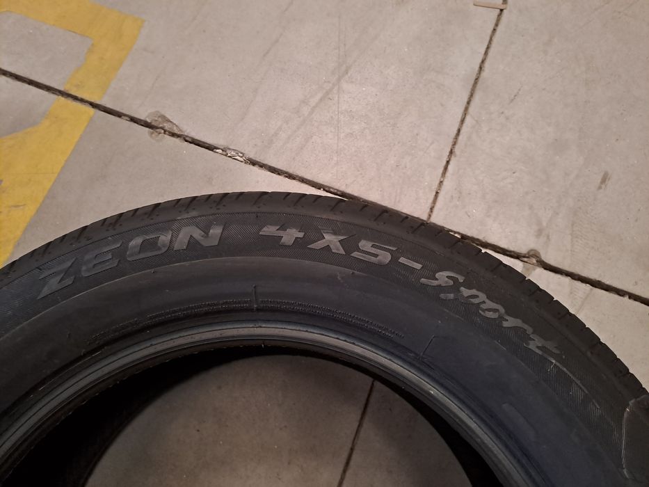 2 pneus semi novos 255/55r/18