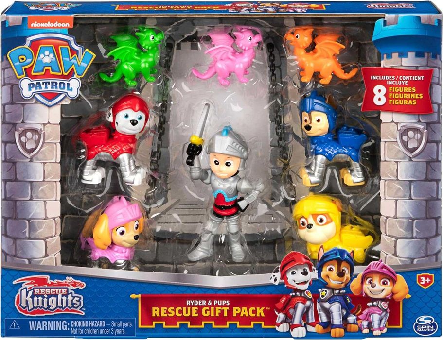 Фігурки Щенячий патруль PAW Patrol 8 шт з драконами