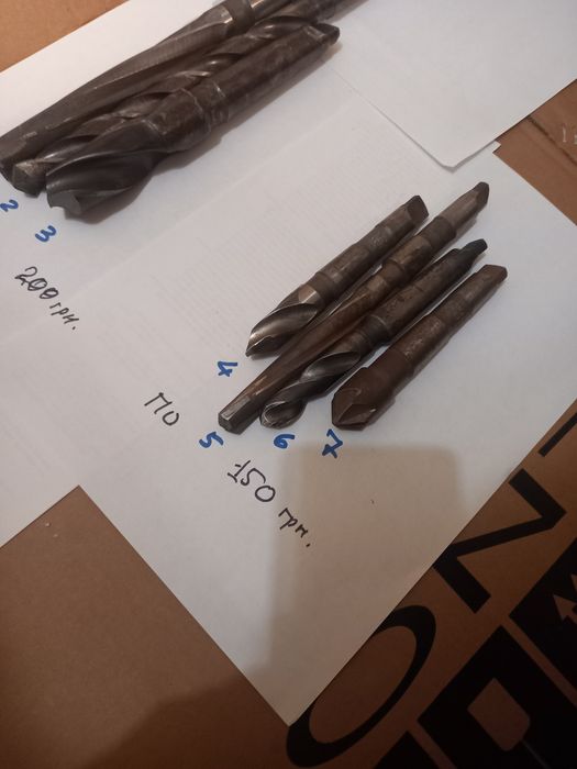 Фреза , сверло  Р9  , Р 18 , ВК-8 , Р-12 , Год изготовления 66 ÷÷69