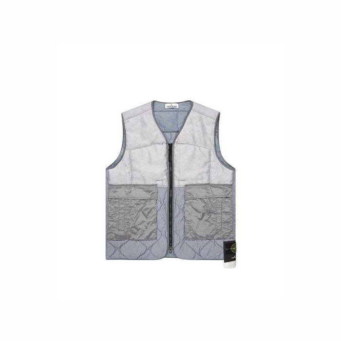 Жилет STONE ISLAND G0840 Modified Panama 6/3 Vest Grey SI0294-GY