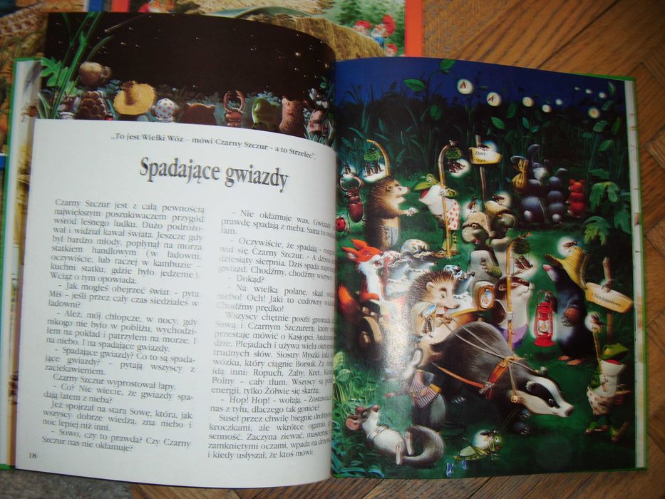 Leśny ludek - 6ksiażek (Tony Wolf); Skrzaty,Smoki,Olbrzymy,Elfy,Wróżki