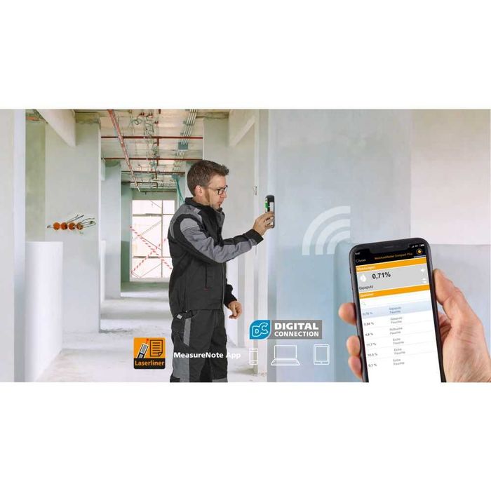 Измеритель влажности Laserliner MoistureMaster Compact Plus Германия