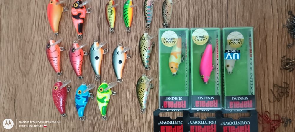Oryginalne Woblery Rapala ULM / MFR / CD / CD ELITE _ Prywatna Kolekcja !!!