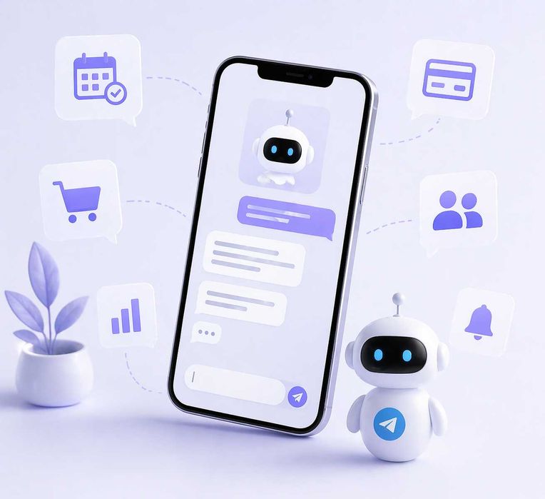 Розробляю Telegram-боти для бізнесу