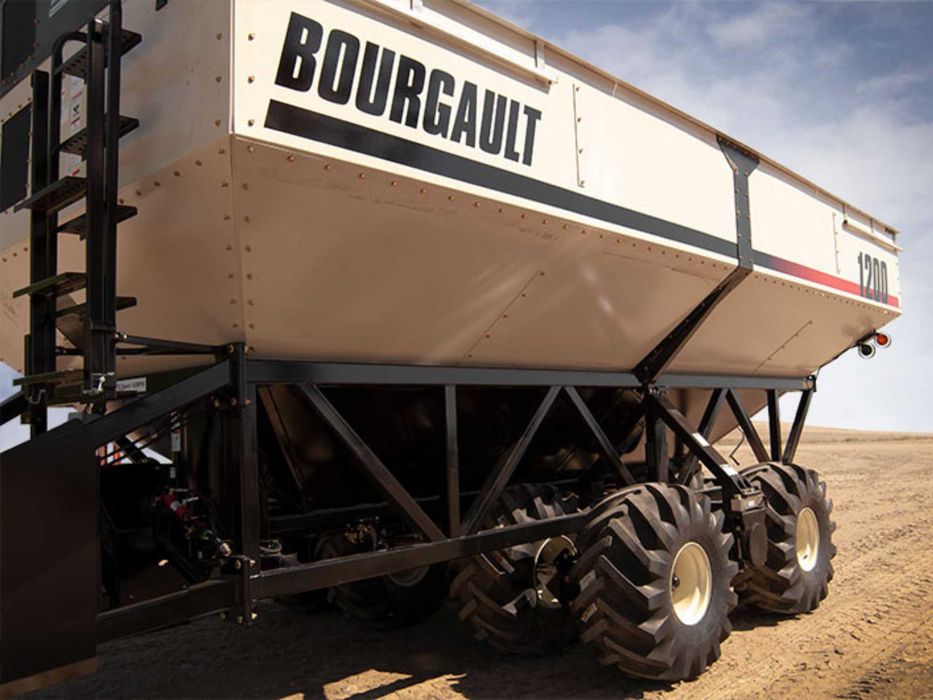 Бункер-накопичувач Bourgault GC1200 (2023) з вагами та принтером