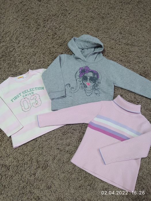 Кофтинки для дівчинки, світшот