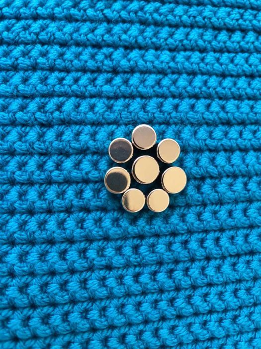 Bolsa Mala em CROCHE ARTESANAL - Azul Esverdeado - Singularmente bonita