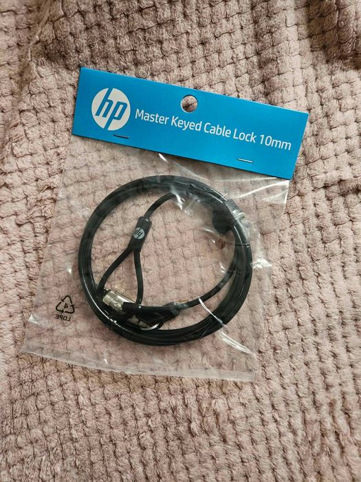 HP Master Keyed Cable Lock 10mm - zamek zabezpieczający do laptopa