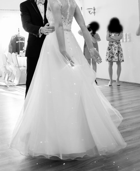 okazja!! suknia ślubna xs-s