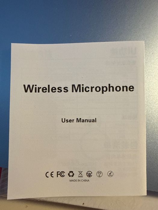 Microfone wireless