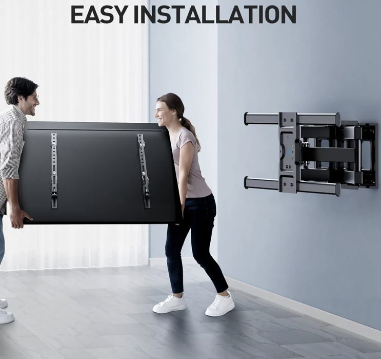 !! Uchwyt do Telewizora 37-85" Super Mocny PREMIUM ZESTAW!!