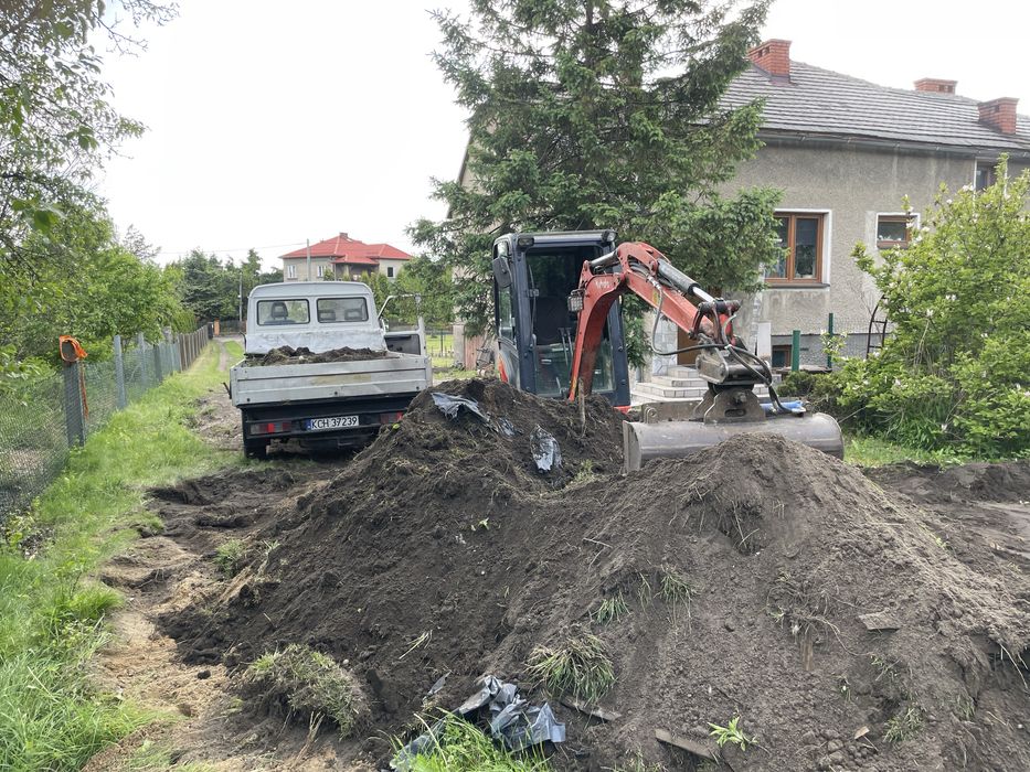 Usługi Mini Koparka do 3t