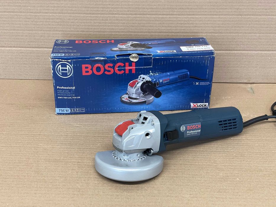 Szlifierka kątowa 115mm 750W X-LOCK BOSCH PROFESSIONAL GWX 750-115