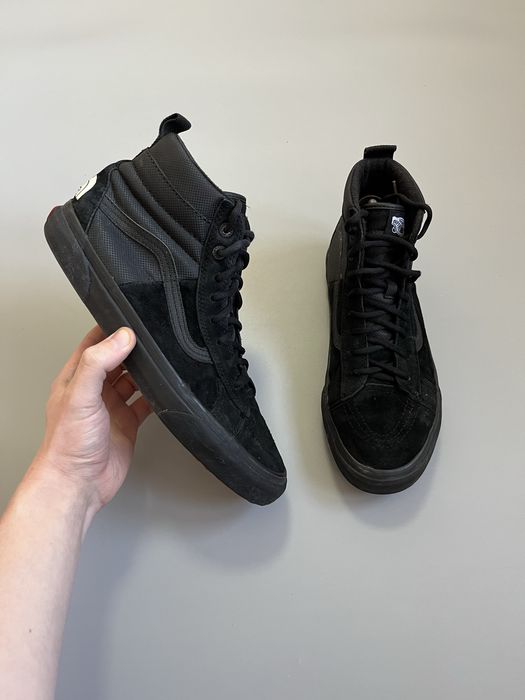 Vans sk8-hi mte x the north face black 44(28смm) knu skool