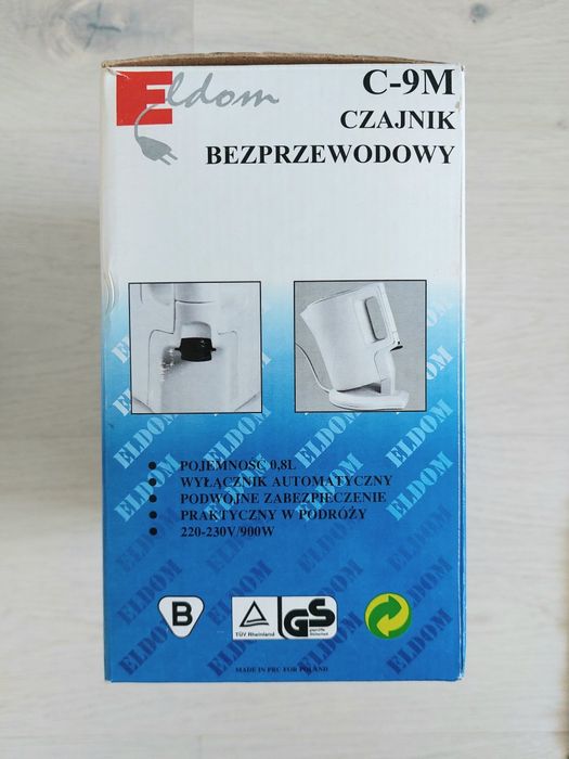 Czajnik bezprzewodowy Eldom C9M 800 ml