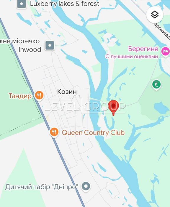 Продаж земельної ділянки Козин, Конче-Заспа, Обухівський район.