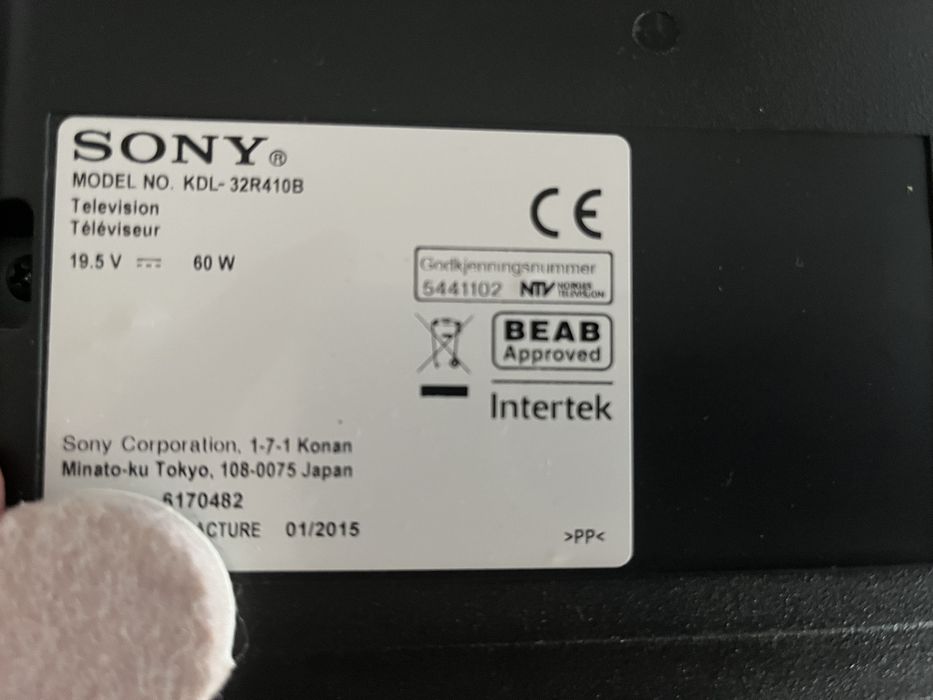 Tv lcd sony 32 polegadas