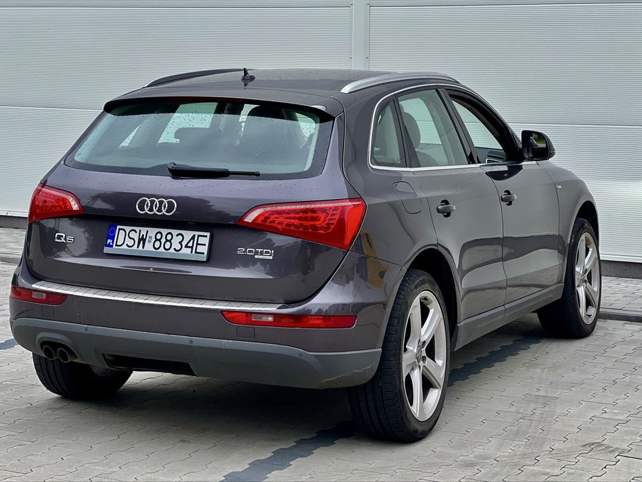 Audi q5 2,0 tdi 170 KM quattro S line Skory Ledy Navi Kola 20
