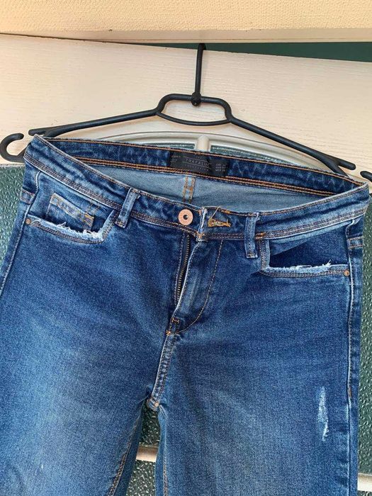 Zara  джинсы  клеш 36  размер