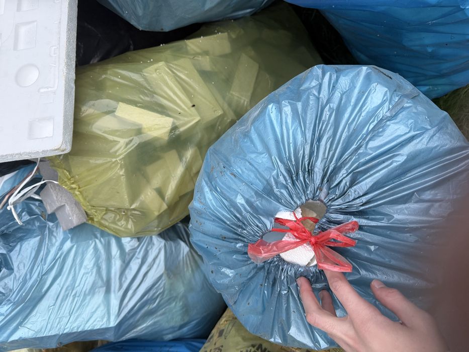 Oddam styropian po budowie