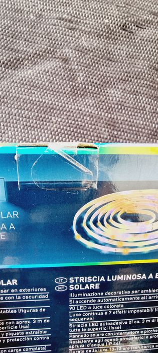 Tira Leds 3m Solar NOVO